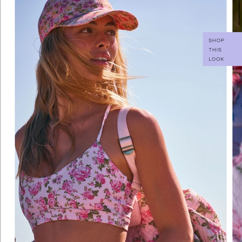 Bandier x Love Shack Fancy Strappy Bra